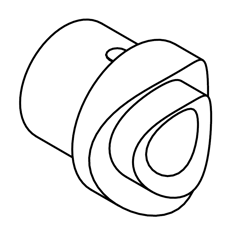 Mynd af PP-R FS Söðull 75x32mm