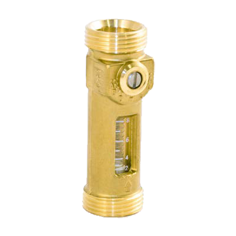 Mynd af Flæðiglas 3/4" - 3/4" með loka