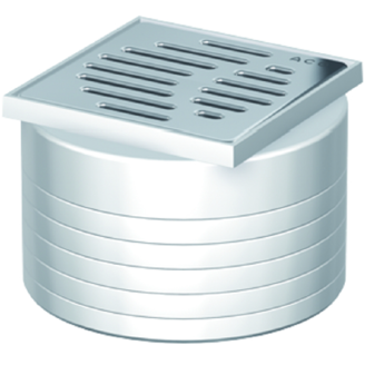 Mynd af ACO Upphækkun 100x100 rf rist