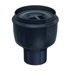 Mynd af ACO Beint DN70 án upphækkun