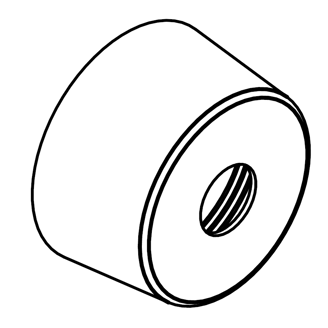 Mynd af PP-R FS Dós fyrir stút 1/2"