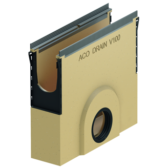 Mynd af ACO sandf. v100 DN100 djúpt