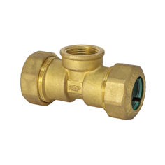 Mynd af Múffu-Té f/PEH Rör   1" x 32mm