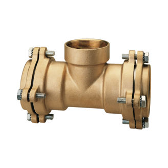 Mynd af Múffu-Té f/PEH Rör 2 1/2" x 75mm