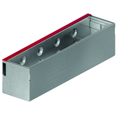 Mynd af V100 Brickslot Gauml.Galv 0,5m