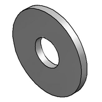 Mynd af Skinna 13 x 24 x 2,5 mm