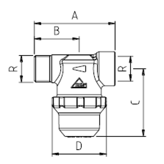 Mynd af Nippilbollasía 1/2" 800 RBM