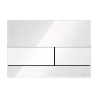 Mynd af TECEsquare gler hnappur tvöf. Hvítur/hvítur