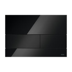 Mynd af TECEsquare gler hnappur tvöf. Svartur/svartur