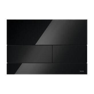 Mynd af TECEsquare gler hnappur tvöf. Svartur/svartur