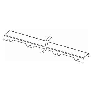 Mynd af TECE niðurfallsrist Steel II  90cm