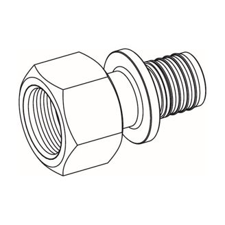 Mynd af TECE Múffutengi 20mm x 1/2"