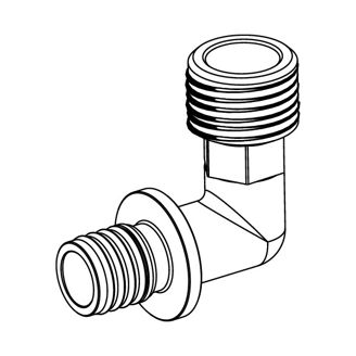 Mynd af TECE Nippilhné 20mm x 1/2"