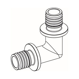 Mynd af TECE Hné 90° 16x16 mm 