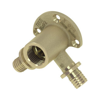 Mynd af TECE Tvöfalt Vegghné 16mm x 1/2" x 16mm