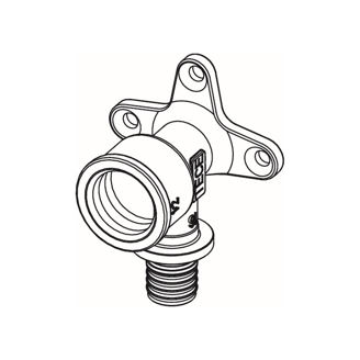 Mynd af TECE Vegghné 16mm x 1/2"