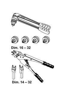 Mynd af TECE Handádragssett 16-32mm
