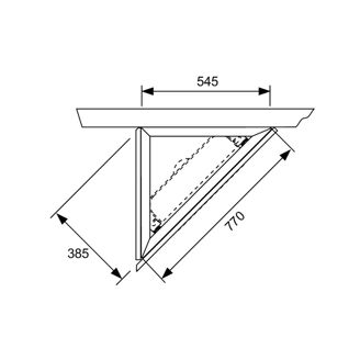 Mynd af TECE profill hornfesting