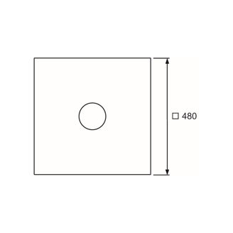 Mynd af TECE Drainpoint Seal System Dúkur
