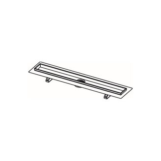 Mynd af TECE renna niðurfall beint 100cm