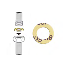 Mynd af Fiberpakkning OHA-Press 1/2" 10x18x1,8mm