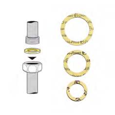 Mynd af Fiberpakkning OHA-Press 1/2" 20x30x1,8mm