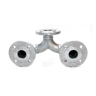 Mynd af Y-stykki DN50 f. dælubrunna