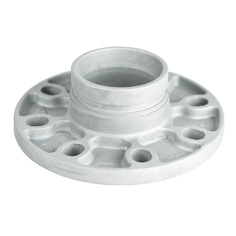 Mynd af Flangsi 4" m/Grópuðum suðustút - Galvaniserað