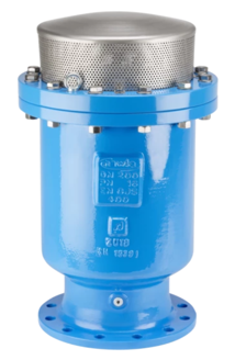 Mynd af Afloftunarloki Hawle DN100 PN16