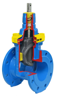 Mynd af Gasloki E3 Hawle DN250 PN16