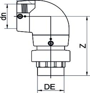 Mynd af Nippilhné EF DN50 SDR11
