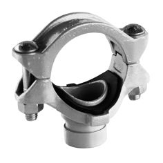 Mynd af Klemmuté grópað 4" x 2 1/2" Galvaniserað