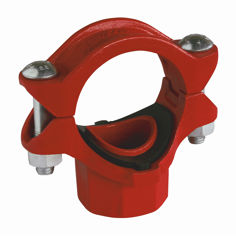 Mynd af Klemmuté snittað 2 1/2" x 1/2" Rautt