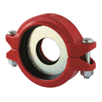 Mynd af Samsetningar minnkun 4"x2 1/2" - Rauður