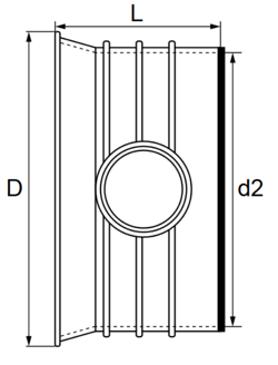Mynd af Magnacor Lok DN 200
