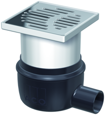 Mynd af Niðurfall Vinkill DN50 ACO