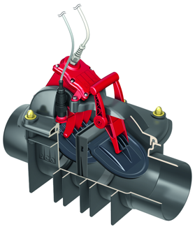 Mynd af Einstreymisloki Quatrix-K DN100 f. Skólp ACO