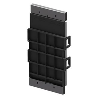 Mynd af Endalok f. Niðurfall Rennu V100E Ryðfrítt ACO