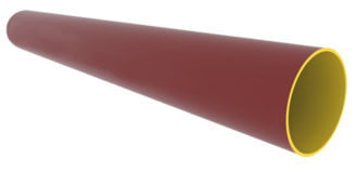 Mynd af Pott Rör 200mm x 3m