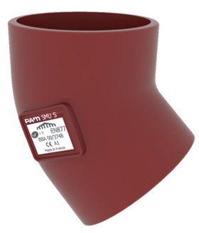 Mynd af Pott Hné 100mm - 45°