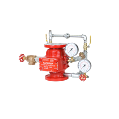Mynd af IFI Varðloki 6" Model B PN16 flangsaður FM trim