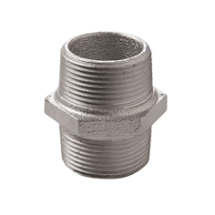 Mynd af Brjóstnippill 1/8" Galvaniserað