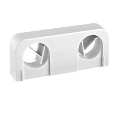 Mynd af Slöngufesting FALU SNAP tvöföld c/c 60mm 25/28mm