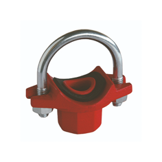 Mynd af  Klemmuté U-járn 1 1/2" x 3/4" Rautt