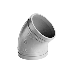 Mynd af 45° Hálf Hné 1" - Galvaniseraður