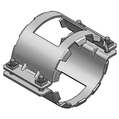 Mynd af MEFA Öryggisklemma 70mm