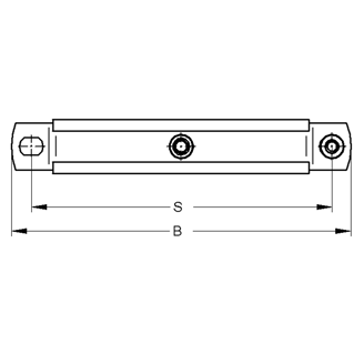 Mynd af MEFA Rörafesting Maxima 250-255mm M16