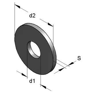 Mynd af MEFA Skinnur 6,4x18x1,6mm