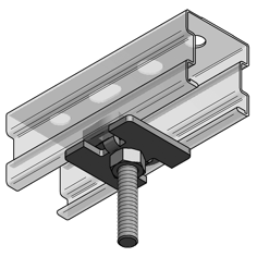 Mynd af MEFA Brautarbolti STEX35 M8 90mm