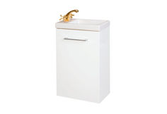 Mynd af NORTIQ Porto baðskápur m. handlaug 68x40x22cm